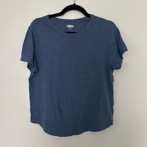 Women’s Blue Crew Neck T-Shirt